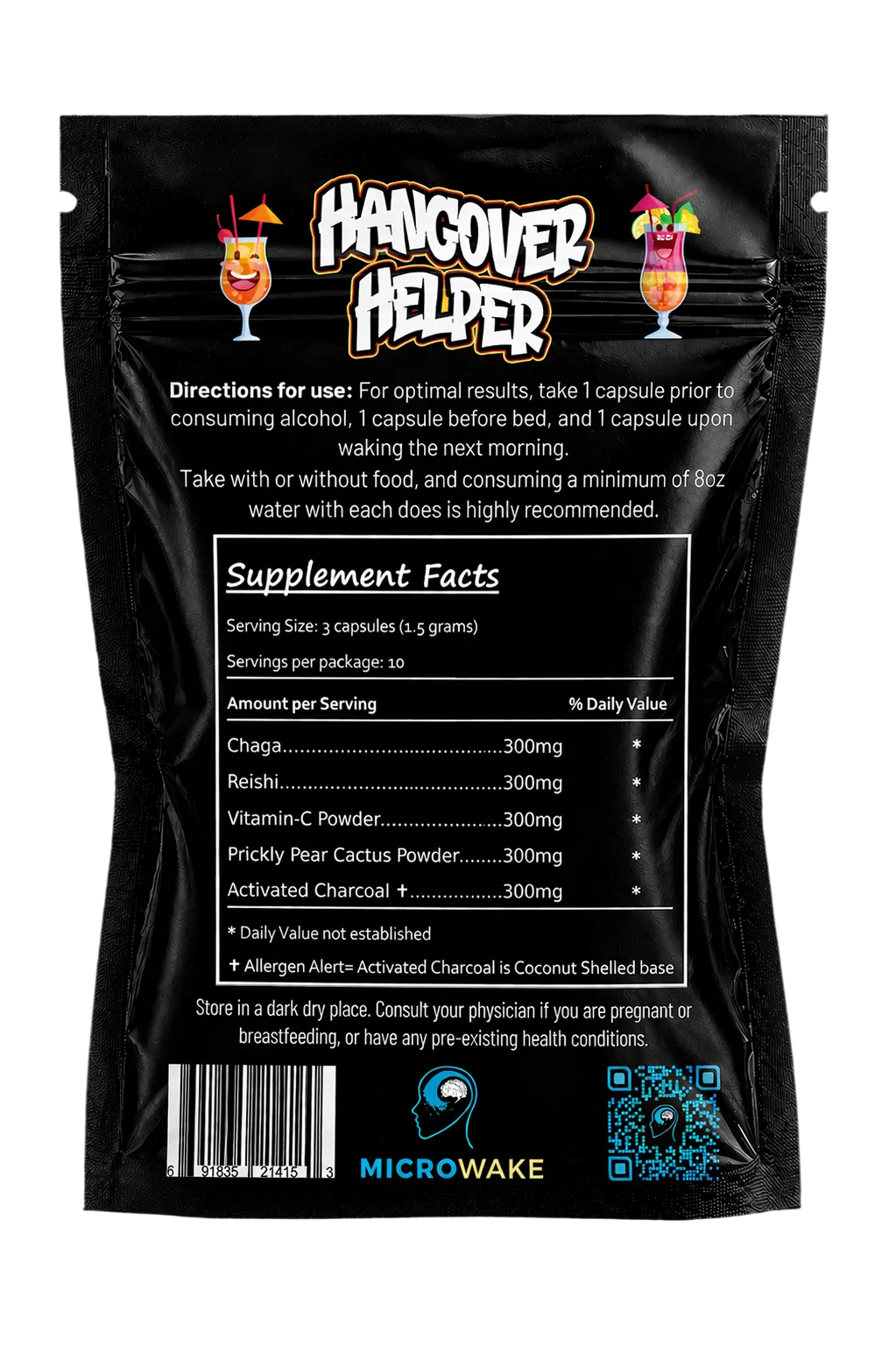 Hangover Helper Back