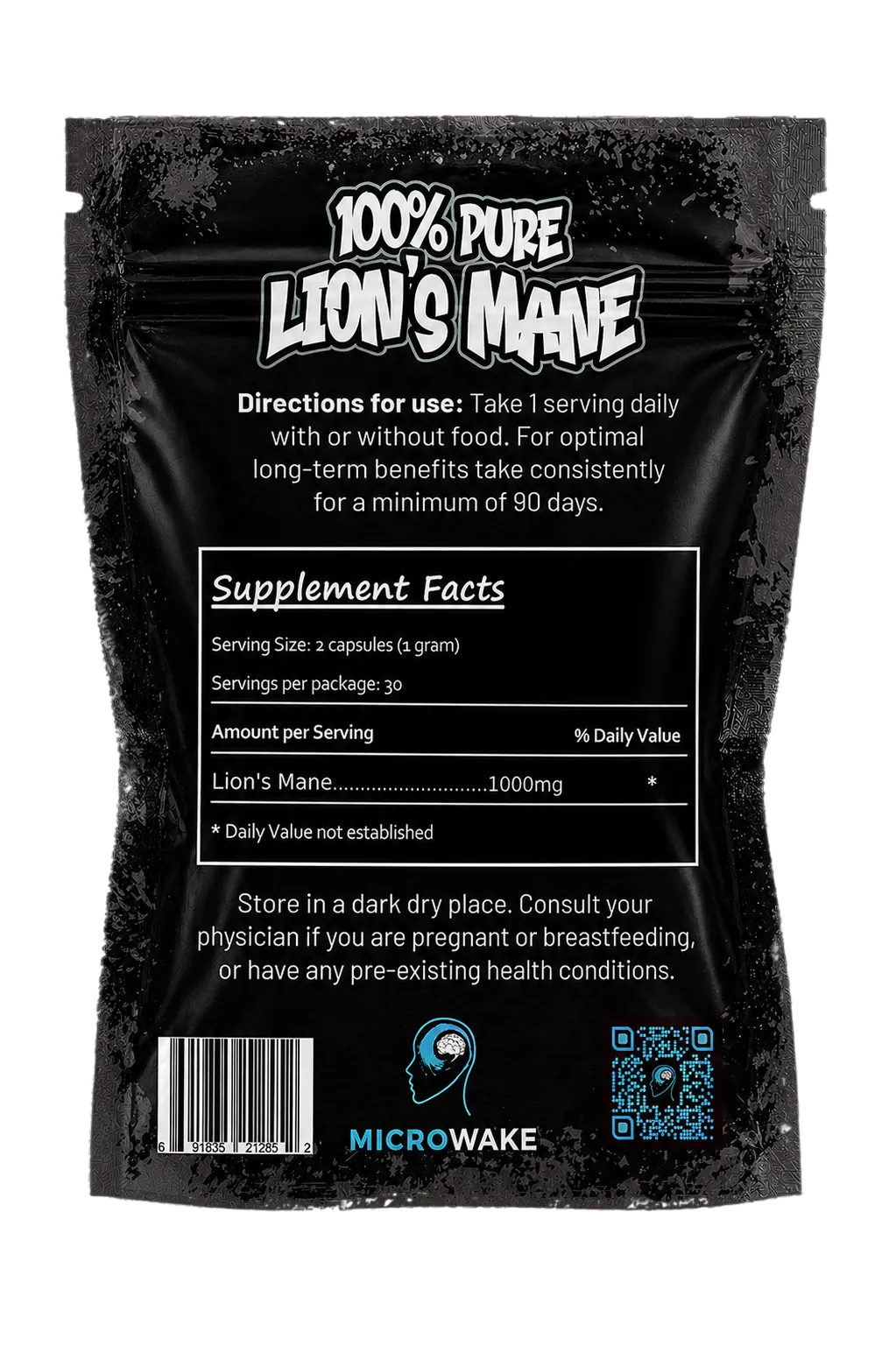 Lion’s Mane Back