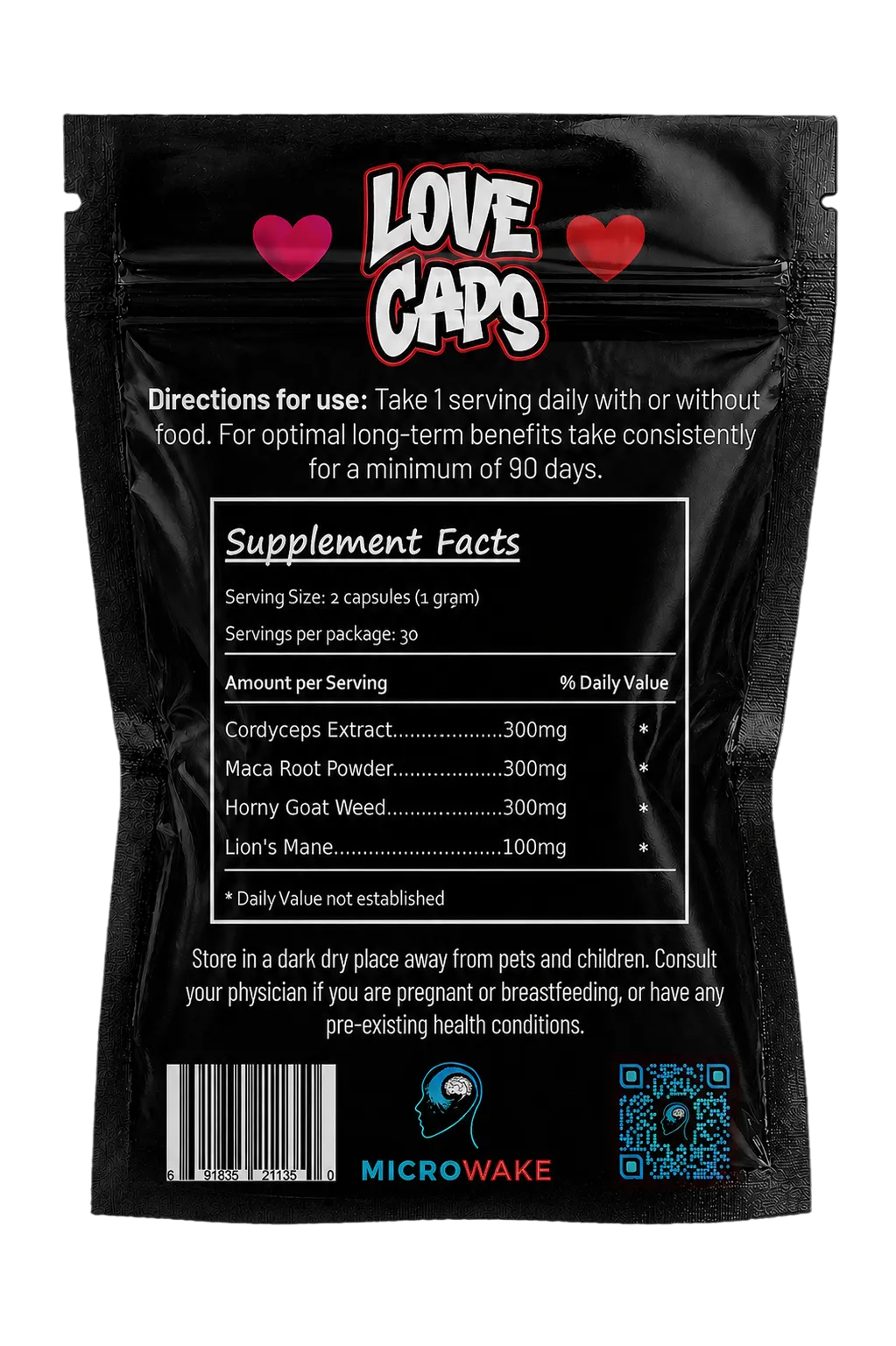 Love Caps Back